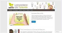 Desktop Screenshot of lanzaderadetalento.com